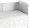 Burrito Blanco | Conjunto de Edredón y Protector para Cuna/Maxicuna de 60 cm (+ Medidas Disponibles) | Incluye Chichonera | Multi 015