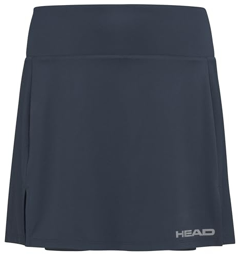 HEAD Club Basic Skort Girls | sportlich, bequem & schnelltrocknend mit integrierter Shorts und femininer Silhouette.