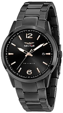Sector No Limits Orologio Uomo, Tempo, Data, Analogico, Collezione 660 - R3253517027