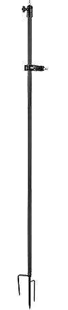 Holicfun 2-in-1-Bodenpfahl-Halterung für Outdoor-Sicherheitskameras und Solarzellen, kompatibel mit Ring, Blink, Google Nest, Eufy, Arlo, Wyze, SimpliSafe, Reolink Argus, Tapo und mehr