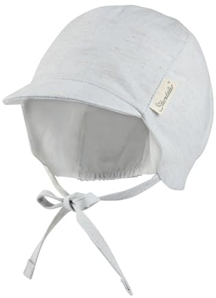 Sterntaler Jungen Sonnenhut Schirmmütze Graumeliert