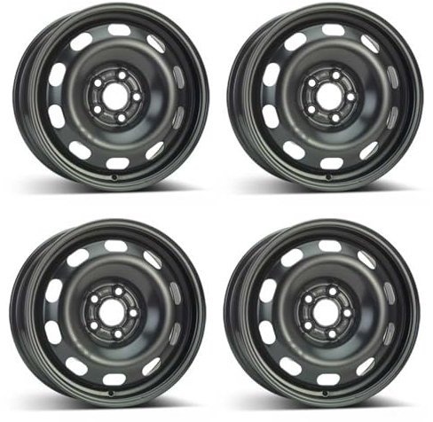 4x Alcar Stahlfelgen 4-8380 6.0Jx15 ET38 5x100 kompatibel mit Volkswagen Beetle Bora Golf Polo