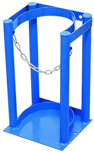 Support de cylindre gaz Bouteilles D’oxygène Cylindre Titulaire-tenir Propane Tank/Azote Gaz/argon Réservoirs/plonger Cylindres, Tockage Du CO2 Étagère Avec Visses Trousse Pour Laboratoire(23x20x40cm/