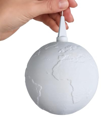 Object Erde | Lampenschirm für Stern A1/A1e, matt weiß, Ø 10 cm