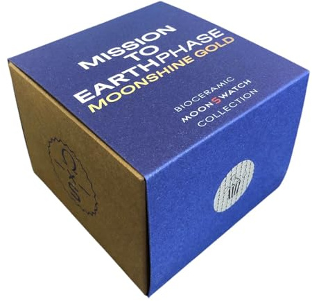 Swatch Montre-bracelet Moonswatch Omega X Mission to Earthphase Moonshine Gold Septembre