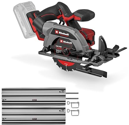 Einhell Professional Akku-Handkreissäge TP-CS 18/136-C Li BL - Solo Power X-Change (18 V, Ø 136 mm Sägeblatt, Brushless, 51 mm Schnitttiefe, inkl. Führungsschiene, ohne Akku)