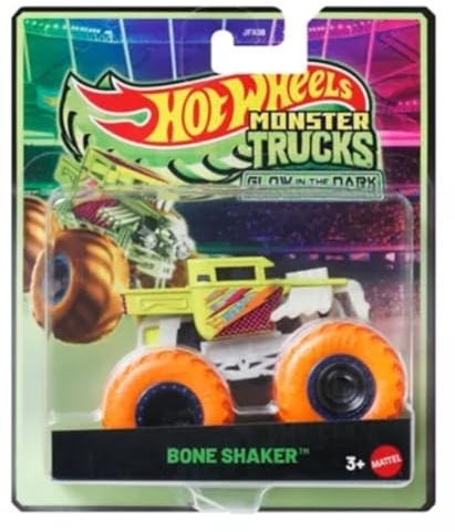 Hot Wheels Monster Trucks - (Glow in the Dark Bone Shaker JFX11)