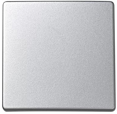 Simon 73010-63 placa de pared y cubierta de interruptor Aluminio