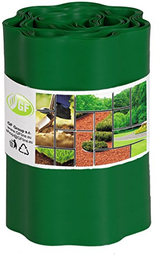 Rasenkante 9m x 25 cm grün Beeteinfassung Beetumrandung Rasenbegrenzung Raseneinfassung Mähkante