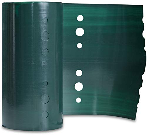 Windhager Rosen-Manschette, Kälteschutz Blumen, Frostschutz für Rosen, grün, 16 x 90 cm, 2 Stück, 06559