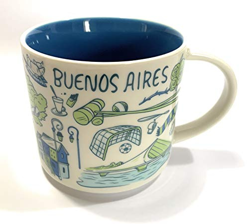 Starbucks Buenos Aires (Argentinien) Kaffeebecher BTS 'Been There Serie', 400 ml