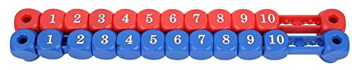 2 Stück Tischfußball Torzähler aus Kunststoff, Multifunktionales Scoreboard für Tischfußball, Billard und Fußballspiele