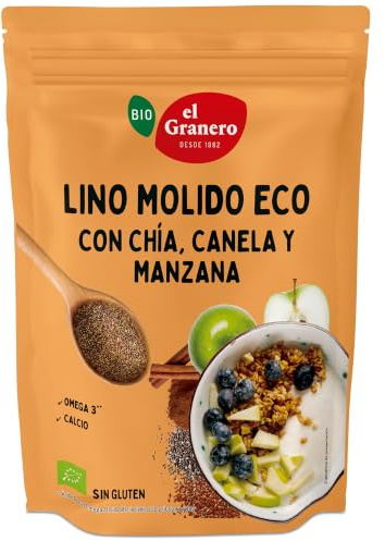 El Granero Integral - Vitaseeds Semillas Lino, Chía, Manzana y Canela- 200g