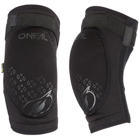 O'NEAL | Ellenbogenprotektor | BMX Mountainbike Downhill | Atmungsaktives Neopren, Leichtes und ultradünnes Konstrukt, Abriebfestes Material | Dirt Elbow Guard V.23 | Erwachsene | Schwarz | M