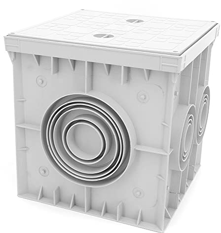ELS Elektrotechnik Erdungs-Kontrollschacht ABS 300x300x300xmm IP55 + Deckel