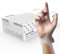 UNIGLOVES Unicare - Guantes desechables de vinilo multiusos, sin polvo, sin látex, peso medio, caja de 100 guantes, transparentes, talla S (GS0062)