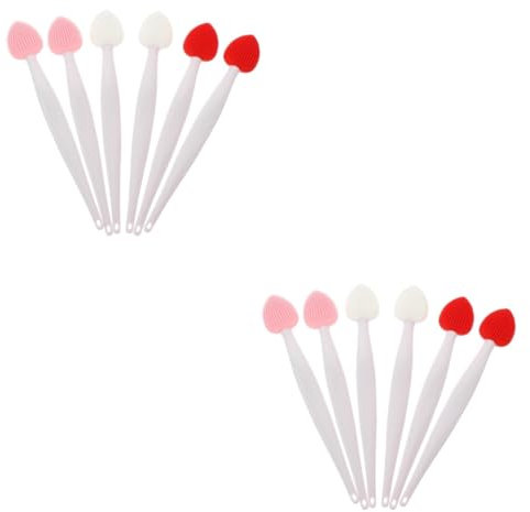 minkissy 12stücke Nasenreinigungsbürsten Teilig Doppelseitige Gesichtsreinigungsbürste Ergonomisches Design Sanftes Peeling Für Nasenpflege Für Tägliche Reinigung Und Massage