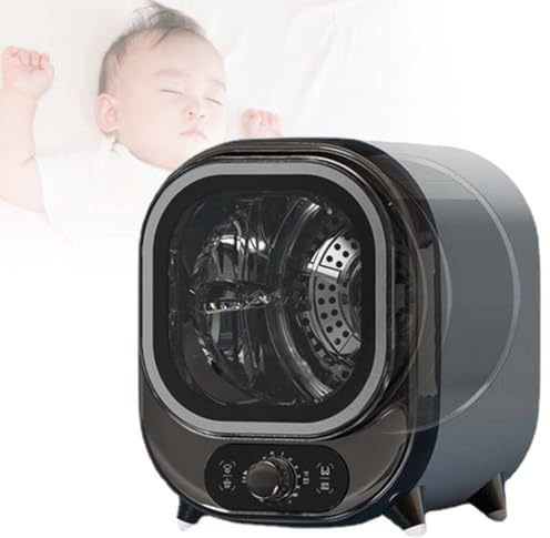 Kompakt Elektrisk Torktumlare - 450w Mini Portabel Torktumlare, Rostfritt Stål Innerrör, Bänkskiva/Väggmonterad Användning, Perfekt För Lägenhet, Sovsal,ElegantBlue