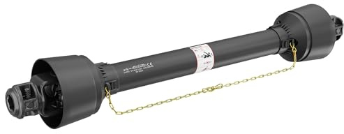 WilTec PTO Shaft T4 Drive Shaft 850-935mm 460Nm 540rpm, 40kW (55hp), 2x 1 3/8 6 Teeth Tractor Attachment