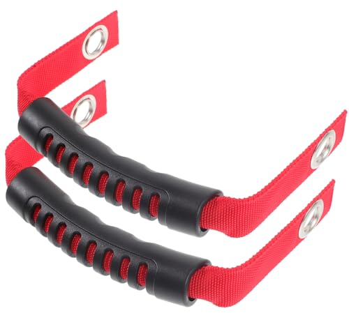 INOOMP Rutschfester Kajakgriff 1 Paar aus PVC und Pp, Rot