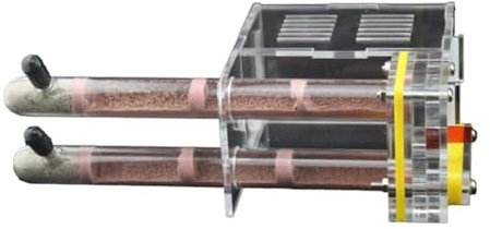 PIPONS Ameisenfarm Nistkasten, Ameisenfarm Schloss Ameisenburg Gips Reagenzglas Nest Ameisenfarm Glas Transparent Gürtel Fütterung Bereich Ameise Ameisenhaus