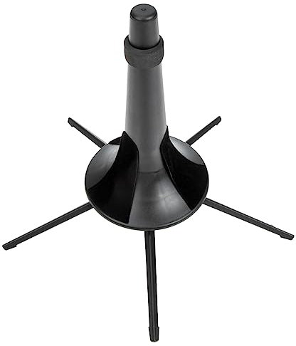 VICASKY Klappbarer Trompetenständer Aus Metall Fuß-basis Stabiler Trumpet Holder Tragbarer Musikerständer Für Trompete Und Klarinette Robustes Instrumentendisplay Für Bühne Und Zuhause