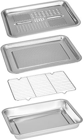 CIYODO Multipurpose Drain Basin Grating Plate Draining Tray and Strainer for Efficient Kitchen Use