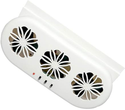 SEWOART Ventilador De Ventilación Extractor Eléctrico Enfriador Solar Aire Fresco