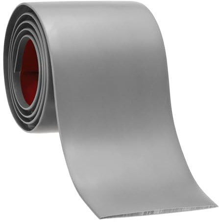 PATIKIL Striscia di Transizione Autoadesiva per Pavimenti Nastro Rivestimento in Laminato Vinilico per Unire Fessure Pavimento Porte Moquette Piastrelle, Grigio (76mm x 2m)