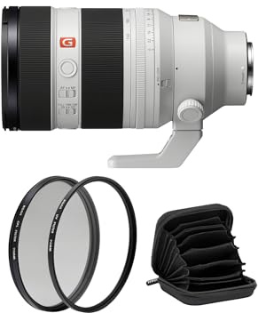 Sony FE 50-150 mm F2 GM Lens Bundle con filtri obiettivo 95 mm e custodia rigida filtro (3 pezzi)