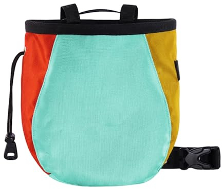 Borsa In Magnesia Per Arrampicata, Borsa Impermeabile Ricaricabile 13x15x7,5 Cm - Attrezzatura Per Arrampicata Su Barca In Magnesio Ginnastica | Per Di Sollevamento, Golf, Allenamento,