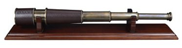 Authentic Models Fernrohr auf Holzständer