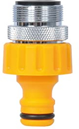 HOZELOCK - Innengewindeanschluss Ø 24mm (M24 - Aussengewinde): Für moderne Küchenarmaturen mit Perlator, Ideal wenn kein Außenwasserhahn vorhanden ist [2159P9000]