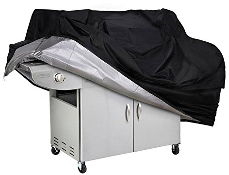 QMQ Barbecue BBQ Cover Heavy Duty Waterproof Grill Protection Large 58-Inch 145cm