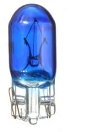 AMPOULE 24V 5W T10 W2.1x9.5D BLEU W5W WEDGE VERRE VOITURE CAMION CLIGNOTANT TABLEAU DE BORD VOYANT FEU POSITION