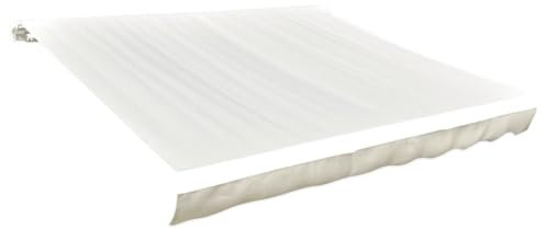vidaXL Toile d'Auvent Crème 500x300 cm Voile d'Ombrage Protection Soleil