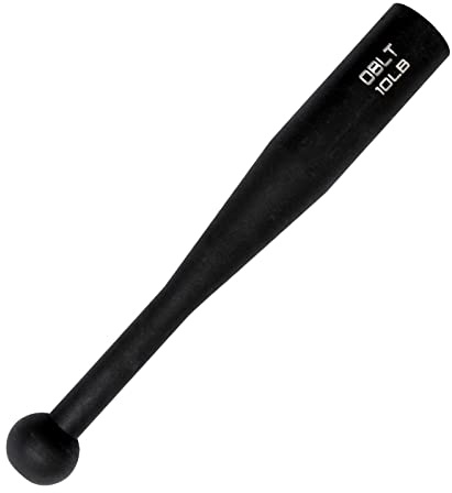 OBLT FIT Indian Clubs for Training- 5LB 10LB 15LB Club Bell for Fitness, Steel Club for Exercise, Steel Macebell for Functional Grip Strength Training (10)