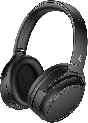 EDIFIER WH700BNB Over-Ear Headphones with Noise Cancelling, 68 Hours Playback, Bluetooth 5.3, Fast Charging, Foldable and Lightweight, 40 mm Dynamic Drivers (Black)