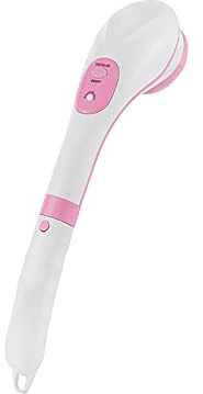 Electric Shower Brush, 4 in 1 USB Rechargeable Electric Body Brush Set, Waterproof Facial & Body Cleansing Brush Kit for Face & Body