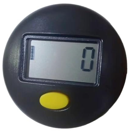 Dickly Podomètre de Sport, Compteur de Pas, pour équipement de Fitness, Vélo Stationnaire, Stepper