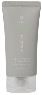 [MIZON] INOUT WATERY SHEER SUNSCREEN SPF 50 PA++++ (50 ml) Korean skincare - Ultra-hydrating & Lightweight - 24-hour sun protection - Suitable for acne-prone/sensitive skin - 100% Vegan