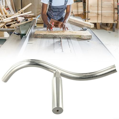 Repose-outils incurvé de 30,5 cm en acier inoxydable pour tour à bois, support d'outils de tour à bois de forme spéciale pour tourner un bol de 25 mm