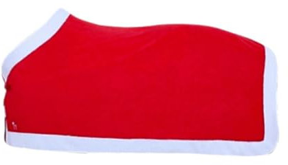 perfk Pferdesattel Cape Pferd Weihnachten Kostüm Zubehör Party Supplies Pferd Schweiß Pad, 166x174x82x30cm