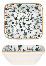 Bonna Placa de servicio - Calif - Porcelana - 8x8.5 cm - juego de 2