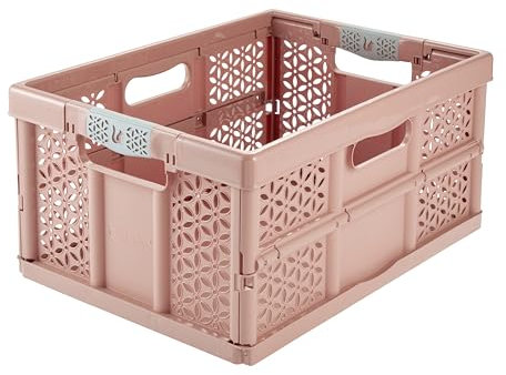 keeeper LEA Scatola Pieghevole Professionale con Manici Morbidi 32 L