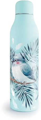 IBILI - Botella Termo para líquidos Smart Vogel 500 ml, Acero Inoxidable 18/10, Doble pared