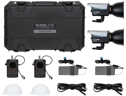 NANLITE FC-120B 2KIT-PT Bi Color Kit d'éclairage