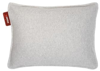 STOOV Ploov² - Wärmekissen - Drahtlos - Infrarot-Wärmetechnik - Standard Batterie mit 2 bis 4 Stunden drahtlose Wärme - 45x60 cm - Original Light Grey