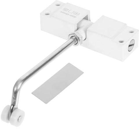 Cabilock 1 juego de cierrapuertas automático: cierrapuertas automático con resorte de seguridad ajustable para uso comercial y residencial. Convierte puertas con bisagras en puertas de cierre