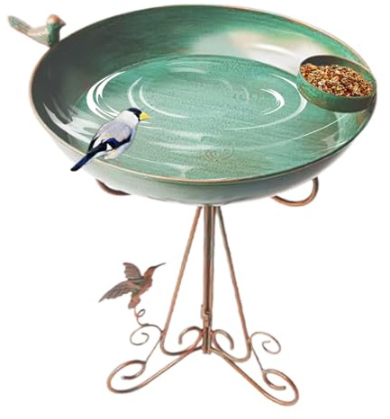 Genérico Vogelbad für Kolibris | wetterfest für Garten, Terrasse, Balkon, , Hof, Traspatio im Freien